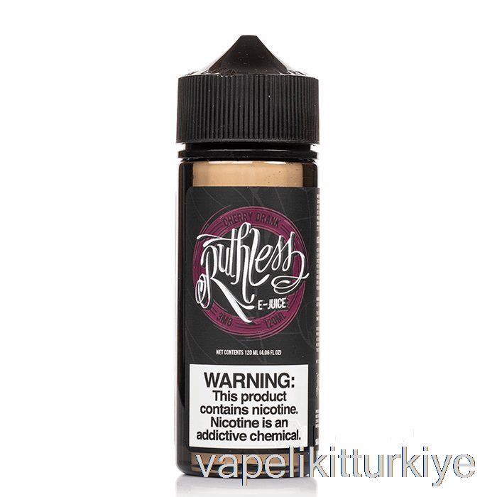 Vape Likit Kiraz Içti - Acımasız - 120ml 0mg